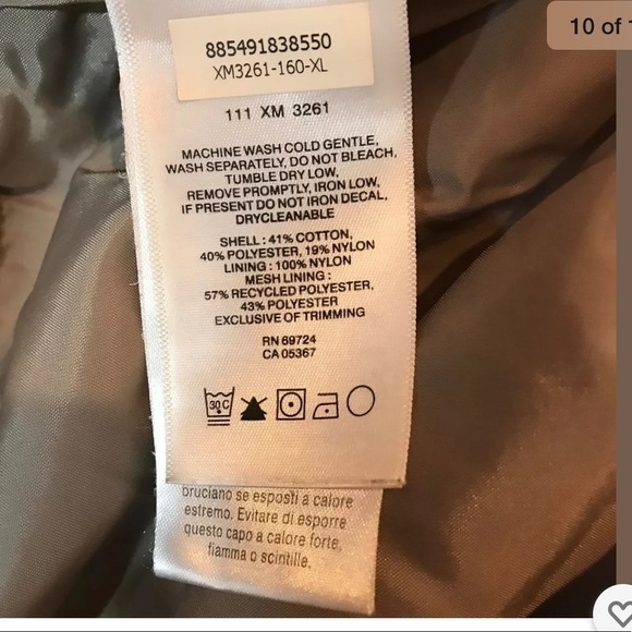 Columbia Mens lightweight jacket size XL tan - Picture 7 of 9